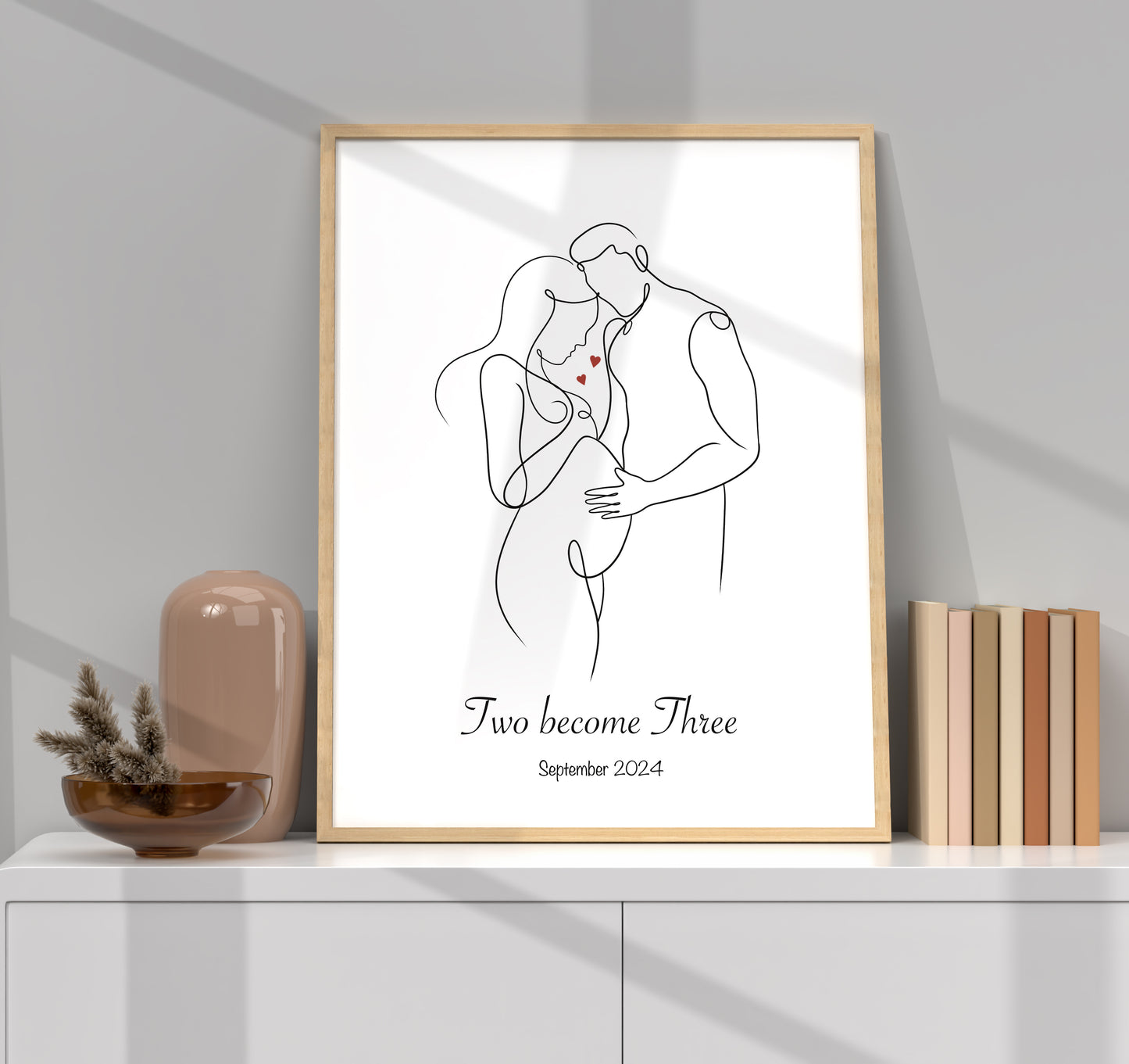 Affiche Personnalisable Two Become Three