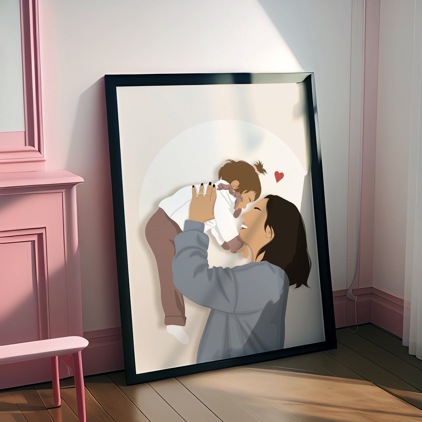 Illustrations Personnalisées - Minimaliste