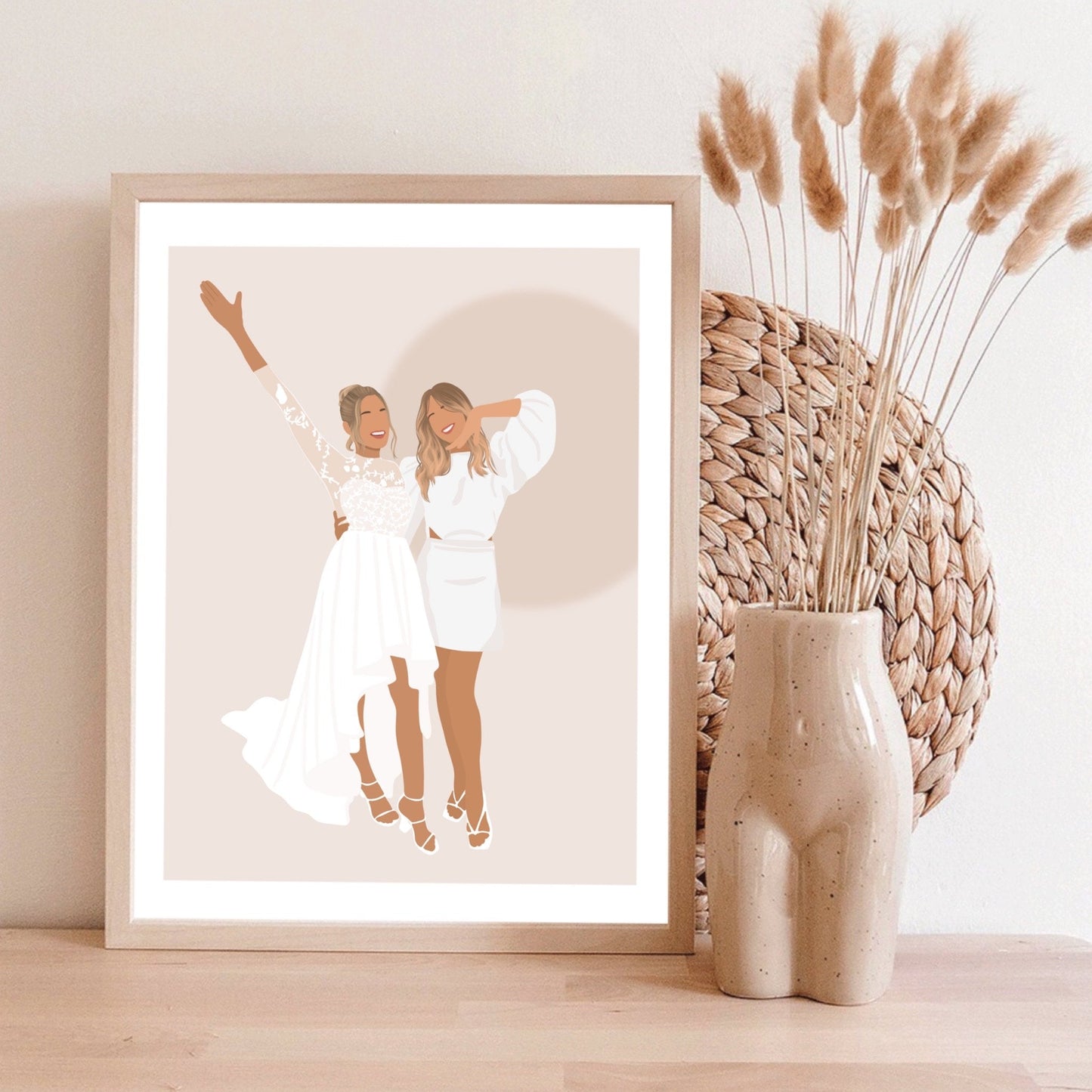 Illustrations Personnalisées - Minimaliste