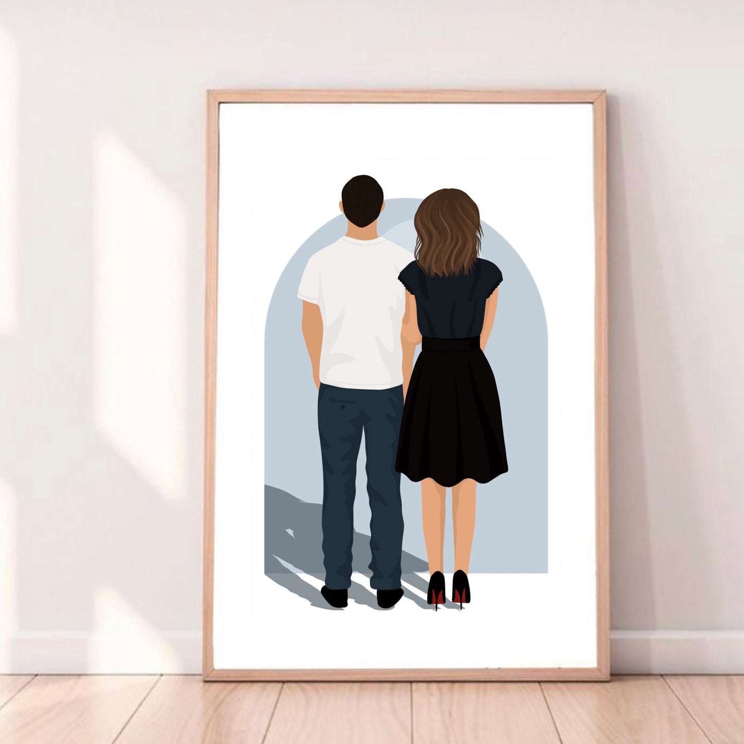 Customizable Illustrations - Couple