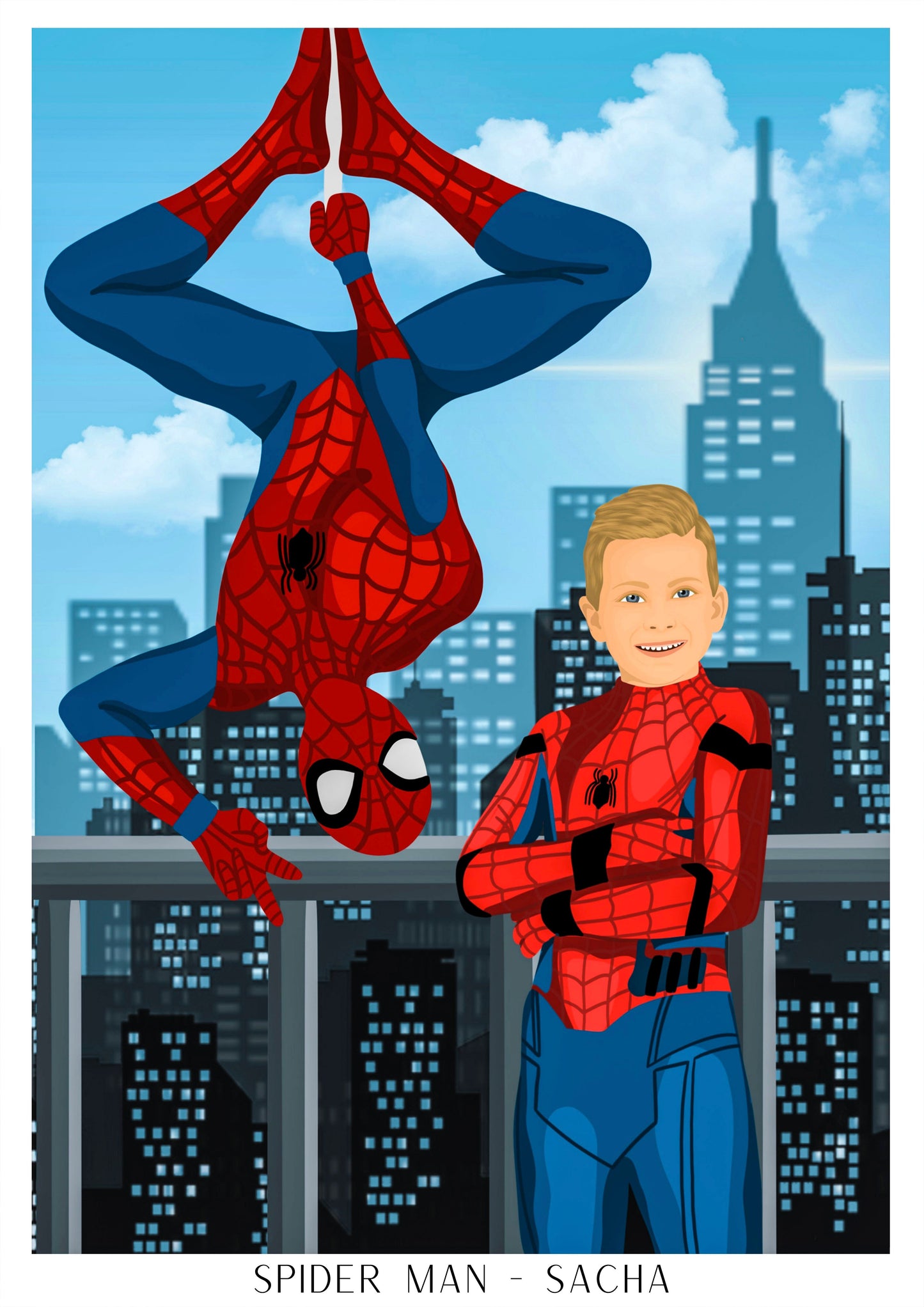 Personalized Poster - Characters from cartoons, series, films