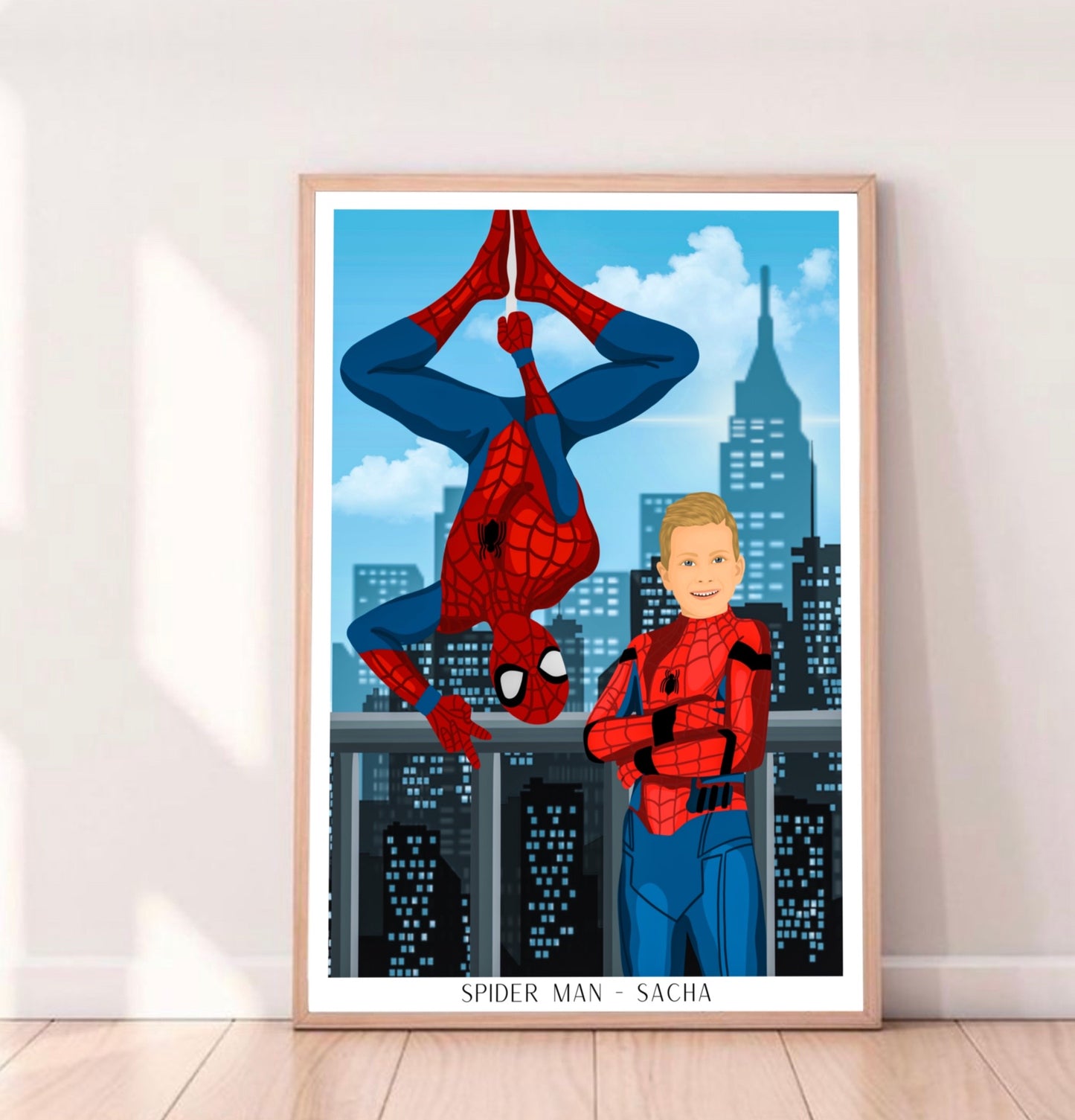 Personalized Poster - Characters from cartoons, series, films