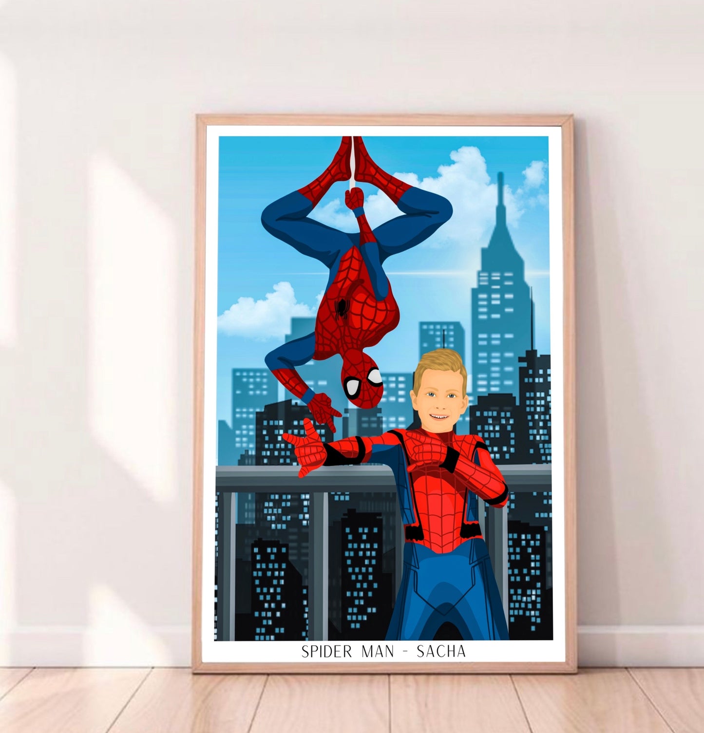Personalized Poster - Characters from cartoons, series, films