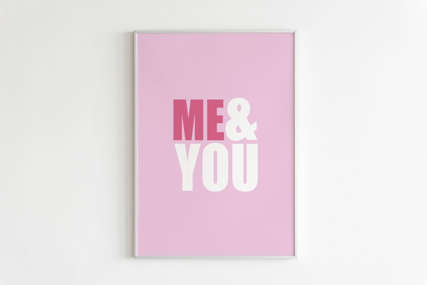 Póster - Tú y yo