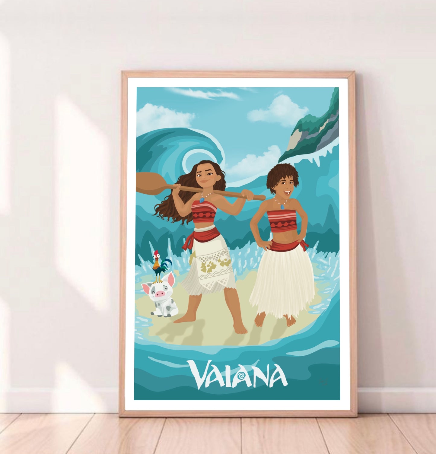 Personalized Poster - Characters from cartoons, series, films