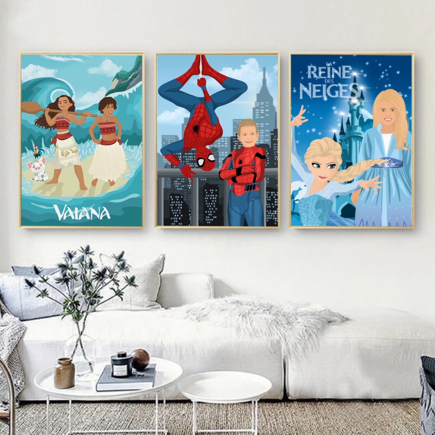Personalized Poster - Characters from cartoons, series, films