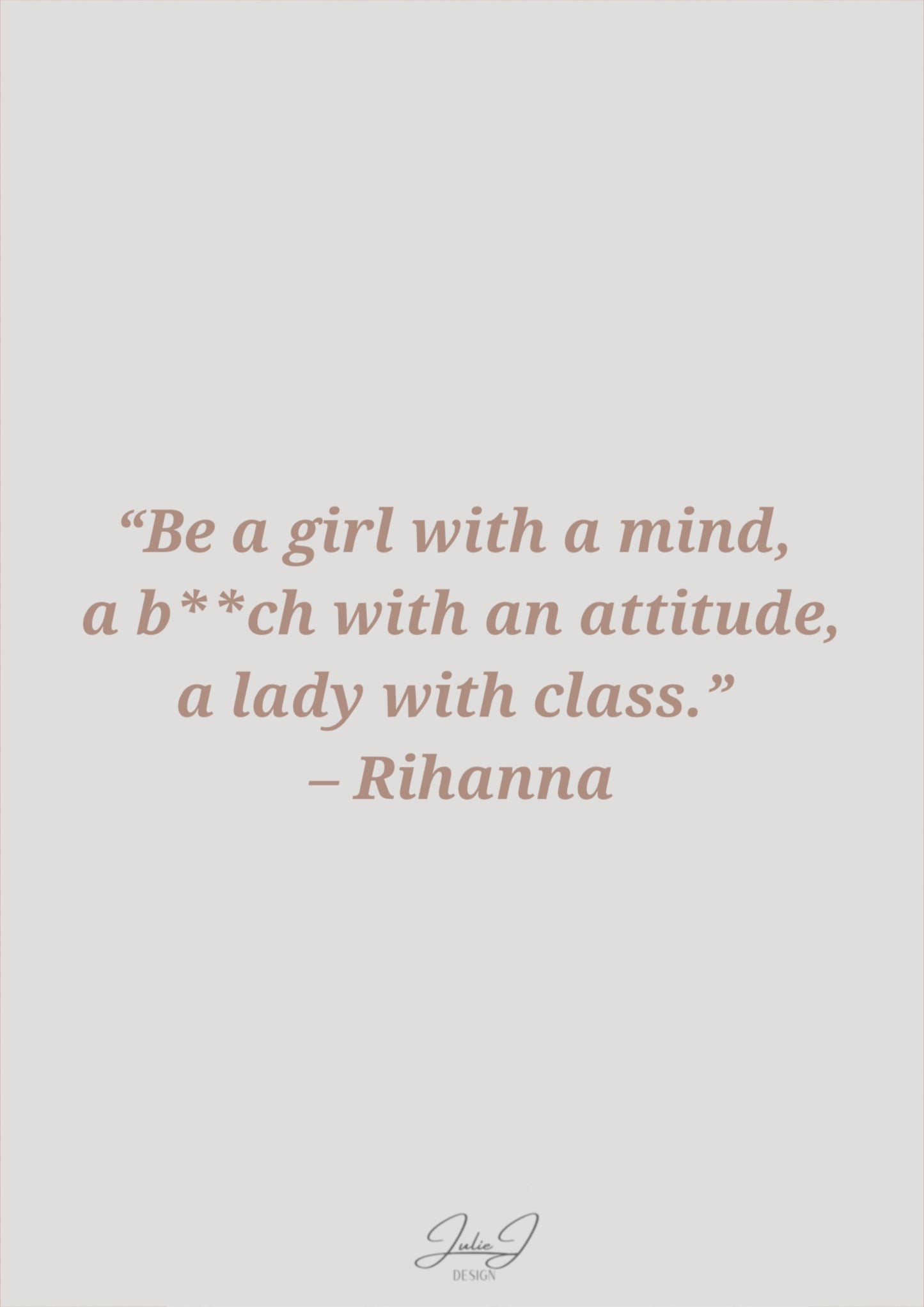 Póster - Riri - Rihanna