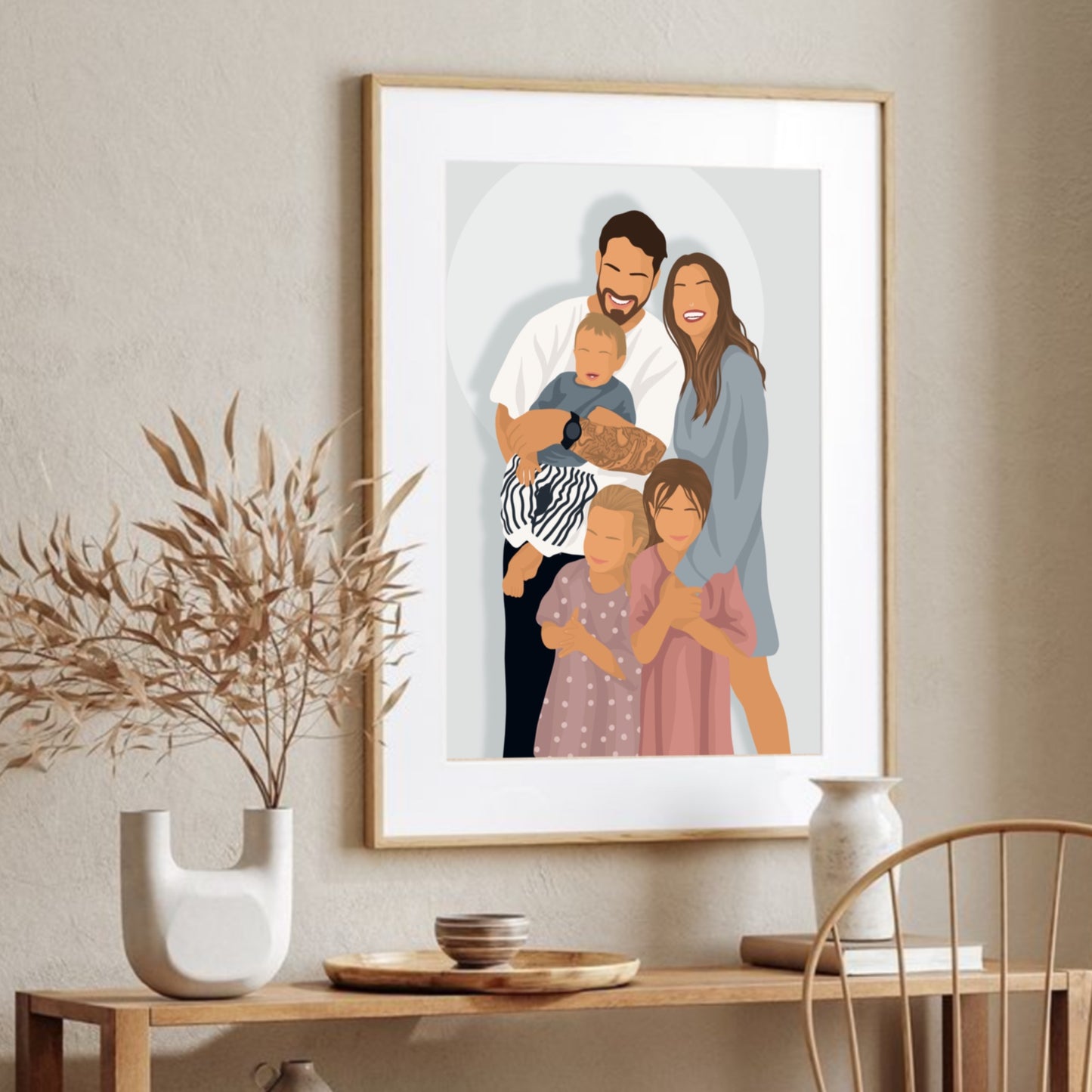 Illustrations Personnalisées - Minimaliste