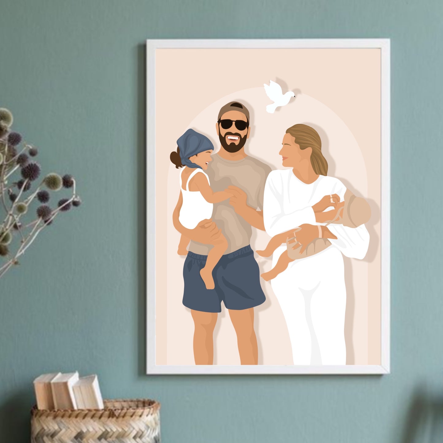 Illustrations Personnalisées - Minimaliste
