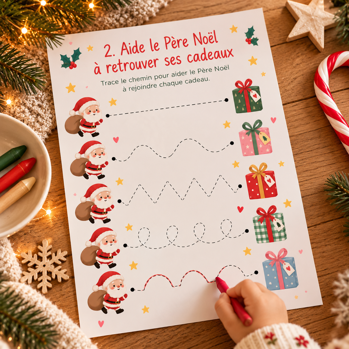 Mon petit livret de Noël – 30 activités à imprimer