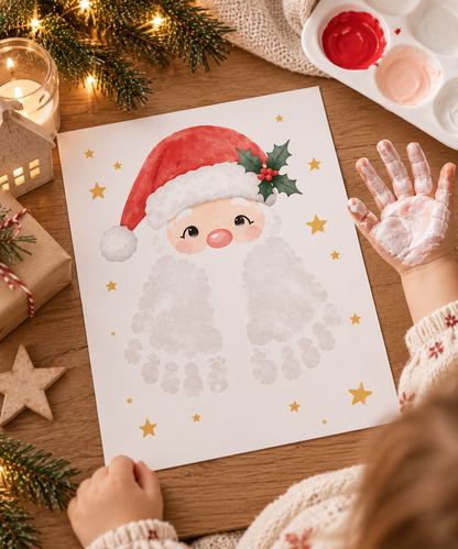 Mes petites empreintes de Noël – Kit de 16 activités à imprimer