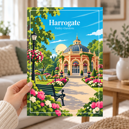 Affiche - Harrogate Valley Garden
