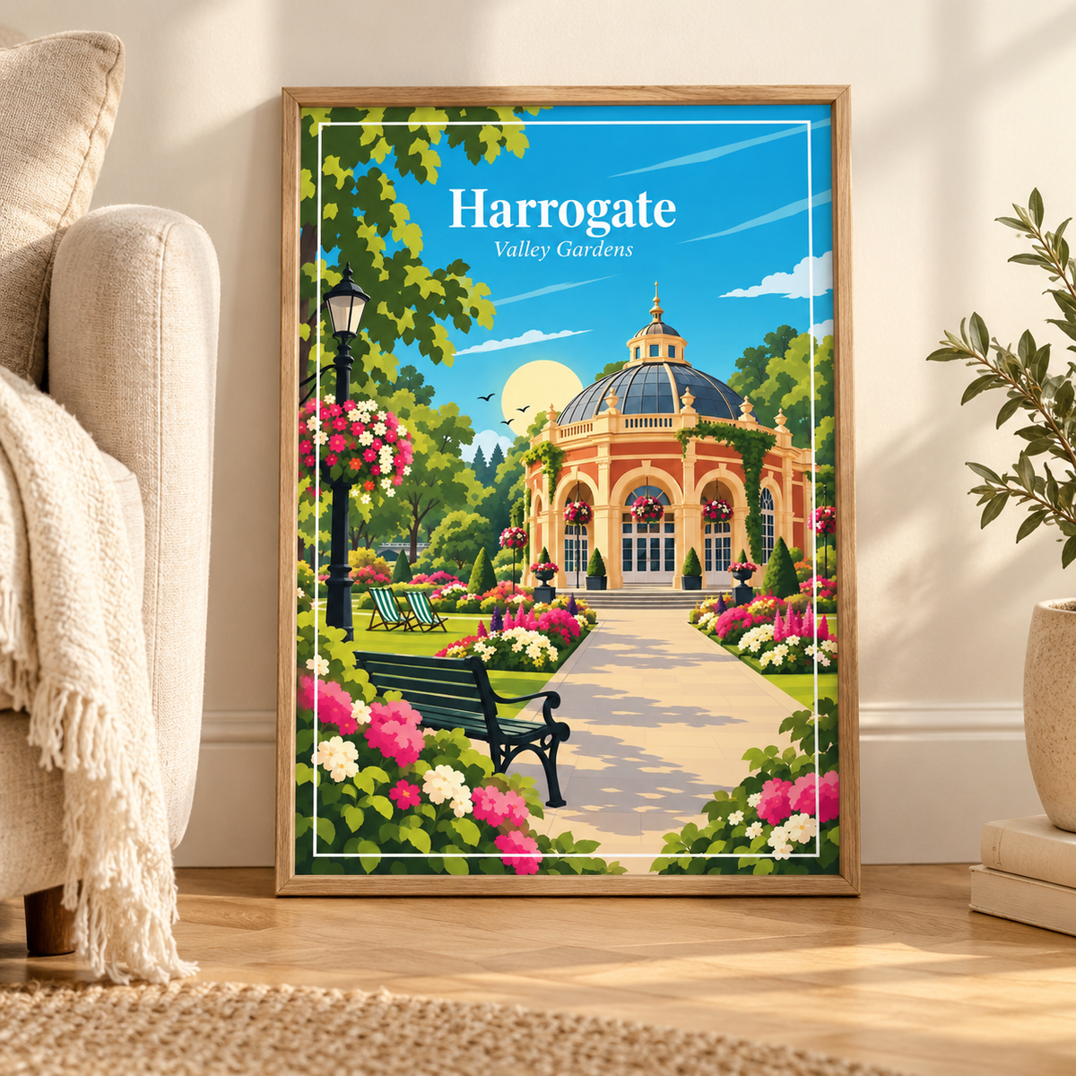 Affiche - Harrogate Valley Garden