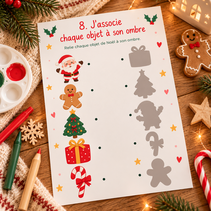 Mon petit livret de Noël – 30 activités à imprimer