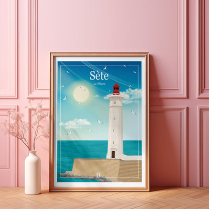 Affiche - Le Phare de Sète