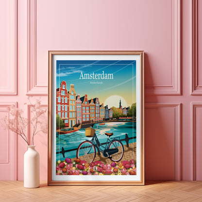 Póster - Ámsterdam