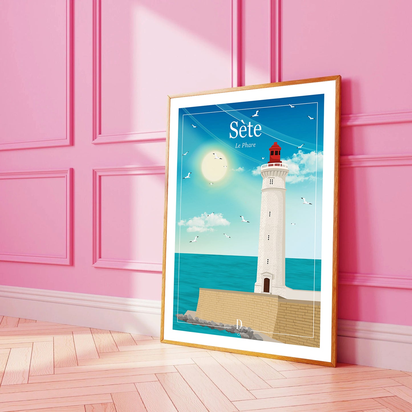 Poster - The Lighthouse of Sète