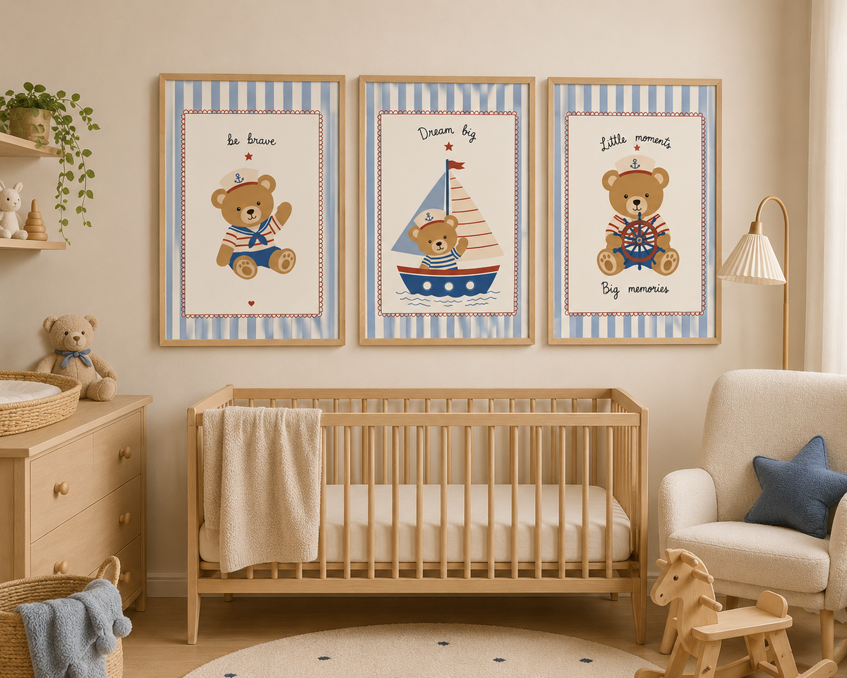 Trio affiches Marin