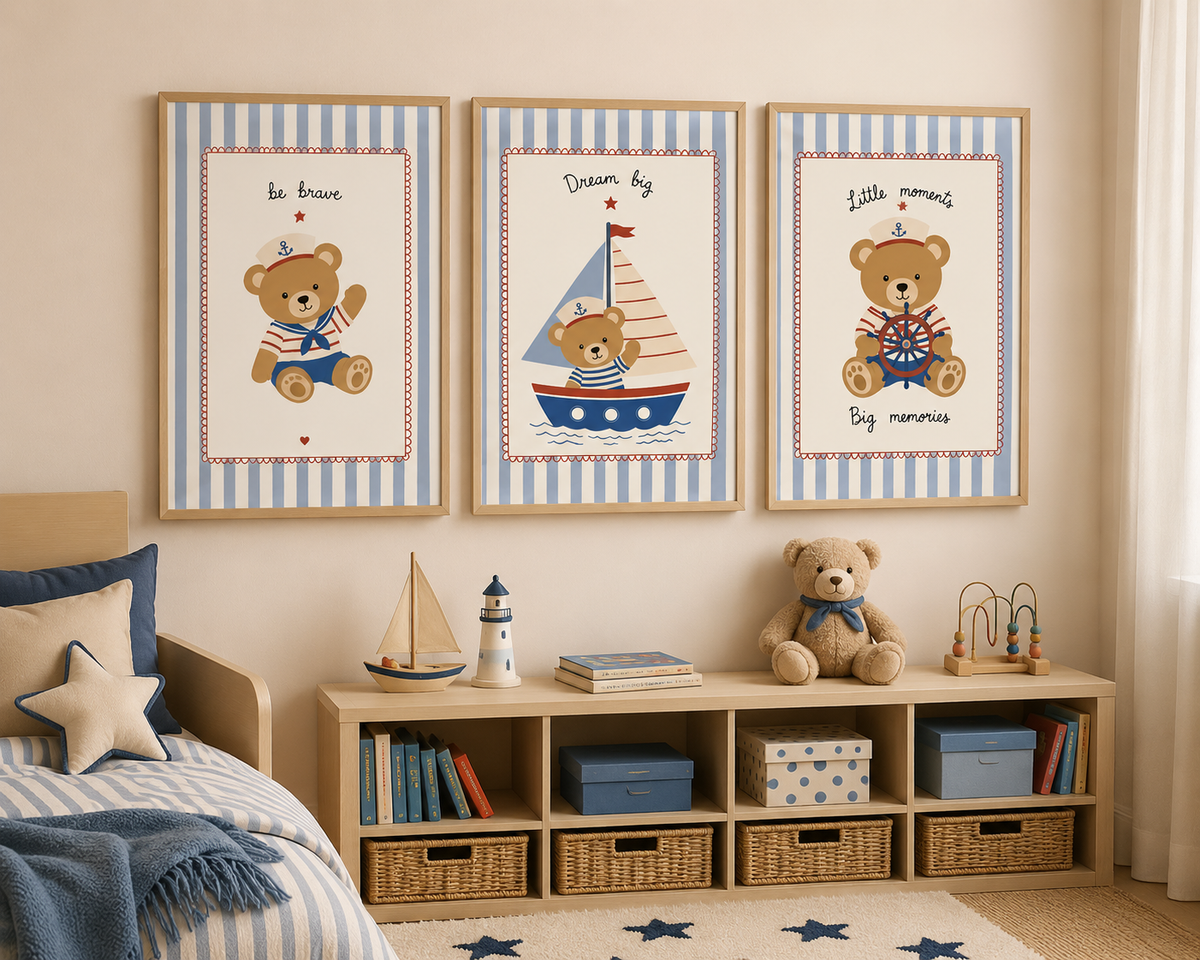 Trio affiches Marin