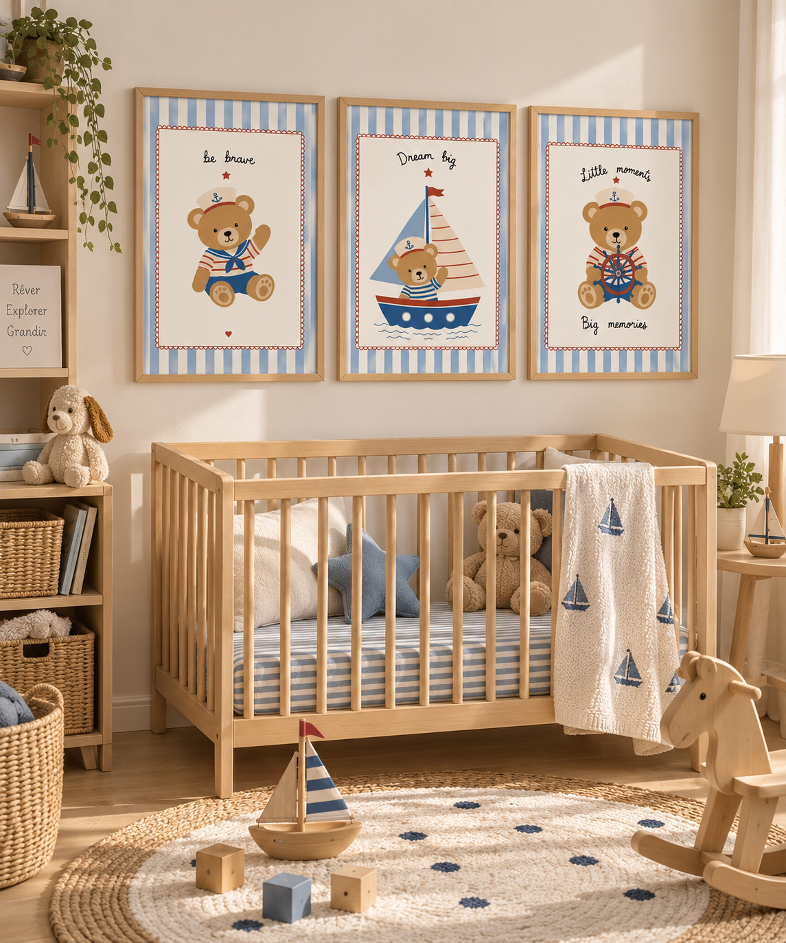 Trio affiches Marin
