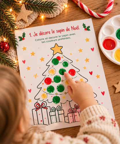 Mon petit livret de Noël – 30 activités à imprimer