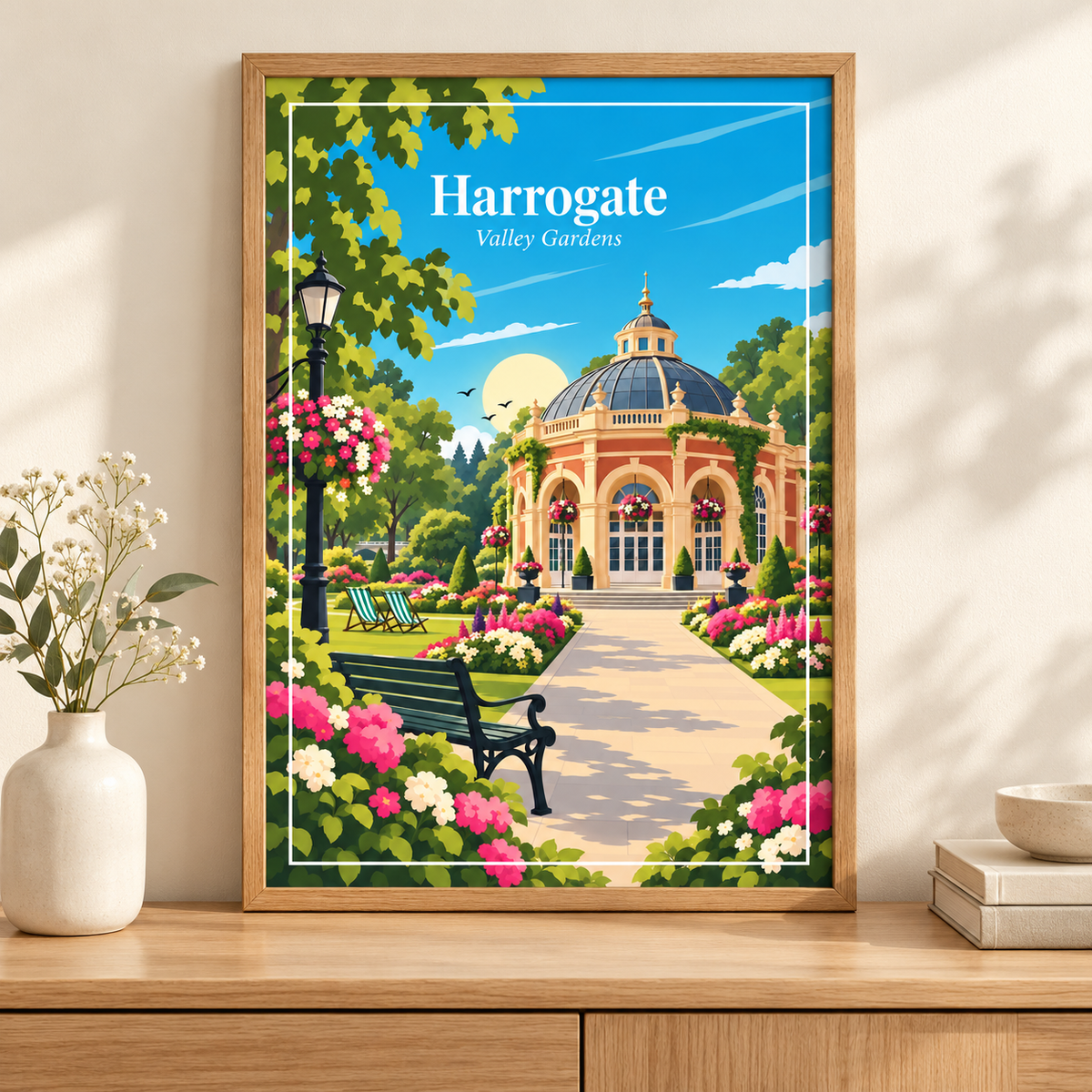 Affiche - Harrogate Valley Garden