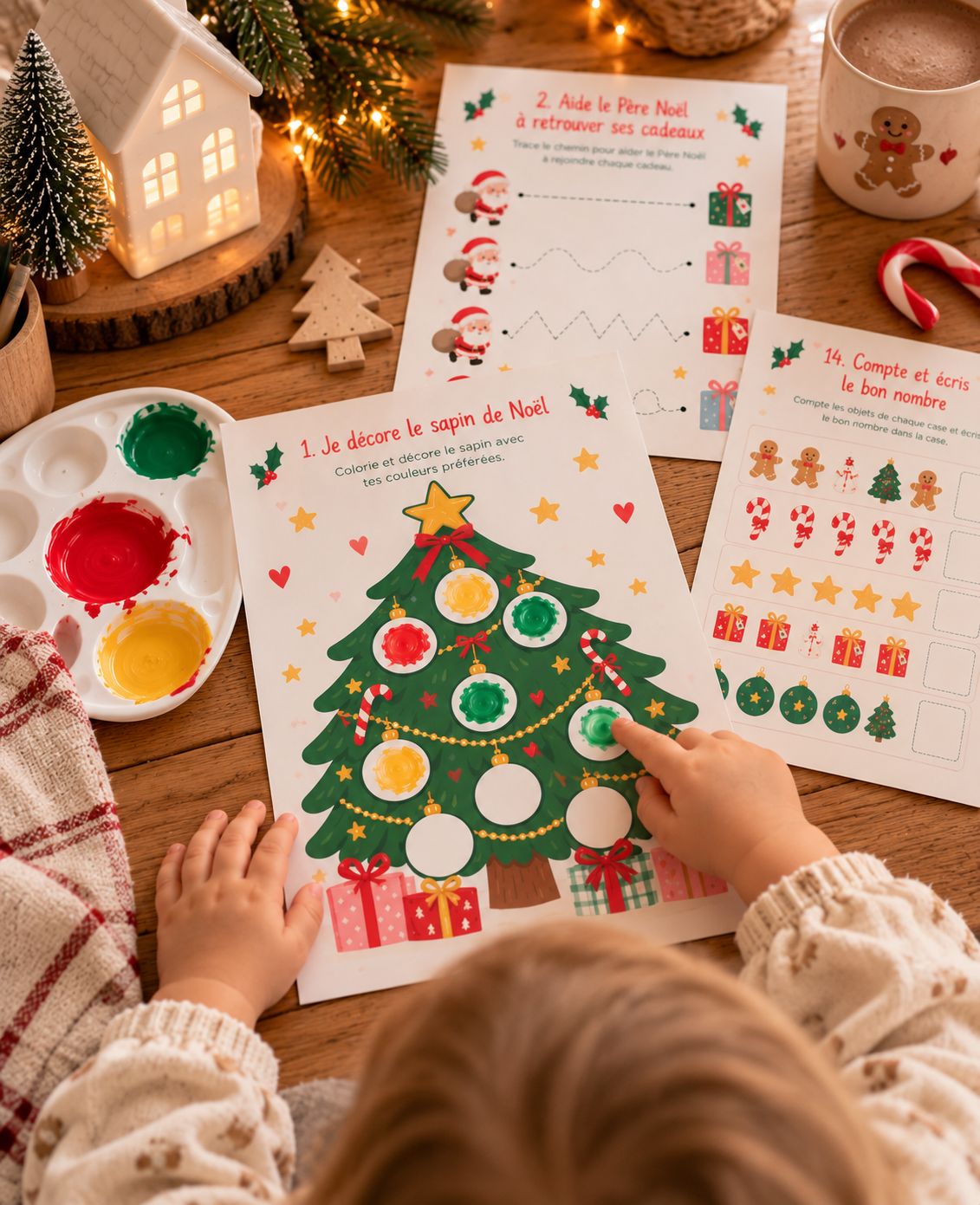 Mon petit livret de Noël – 30 activités à imprimer