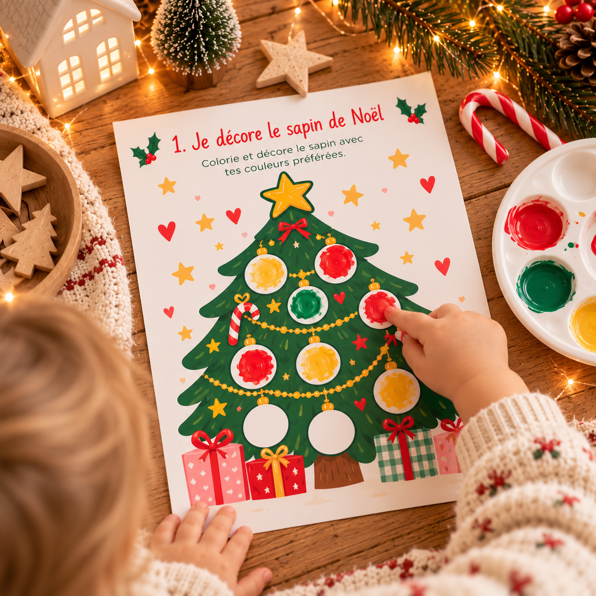 Mon petit livret de Noël – 30 activités à imprimer