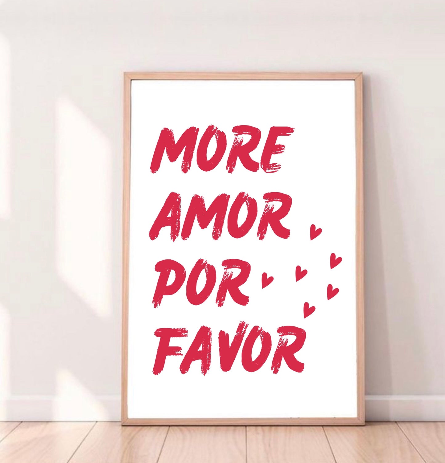 Mas Amor Por Favor - Affiche 1