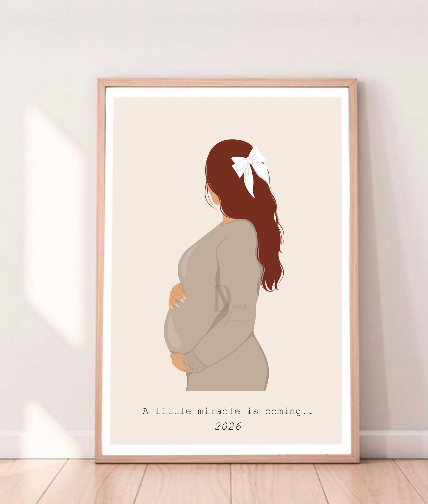 Personnalisable Baby Is coming