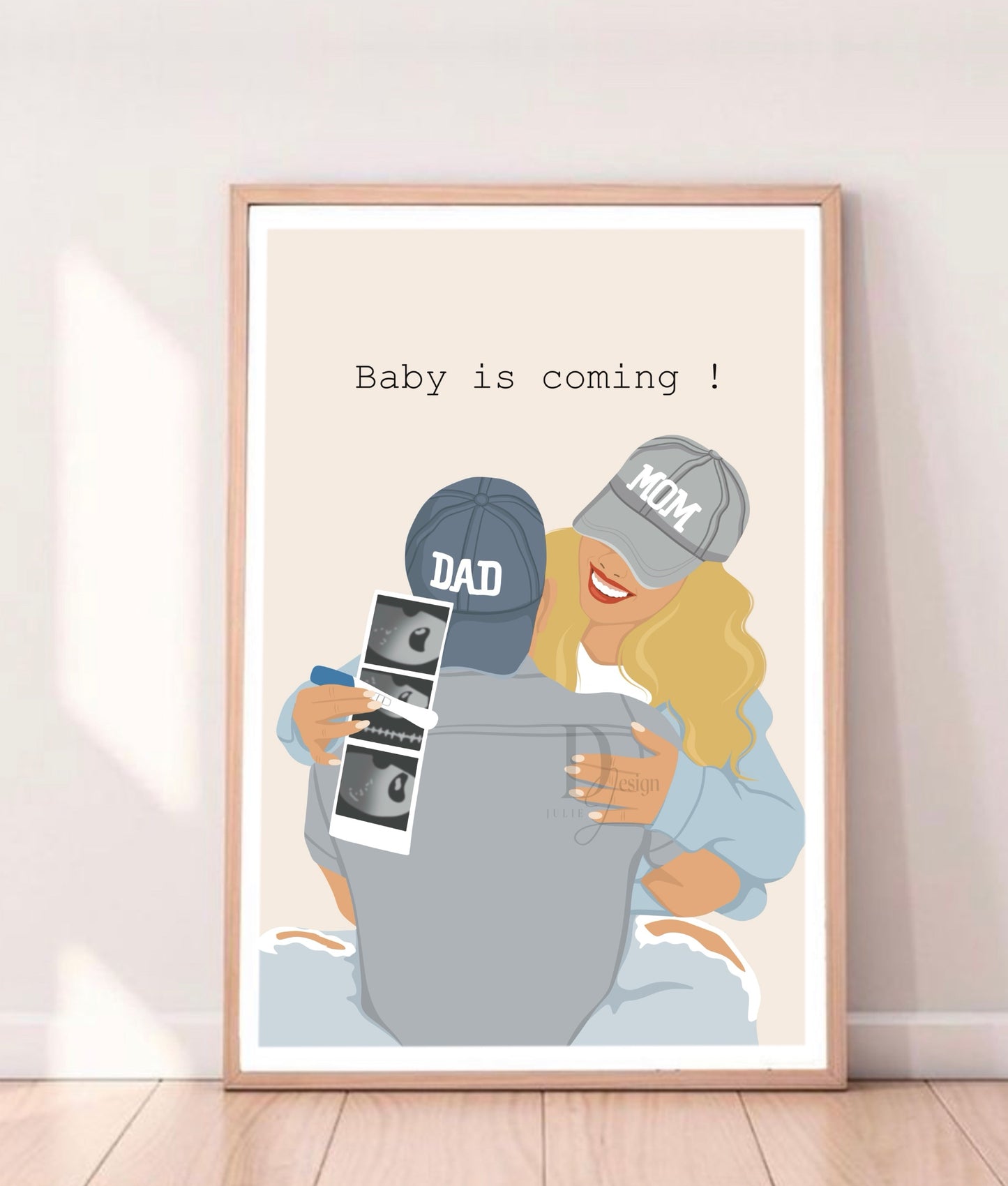 Personnalisable Annonce Grossesse