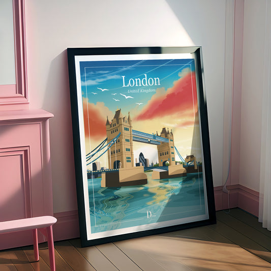 Affiche - London Bridge Londres