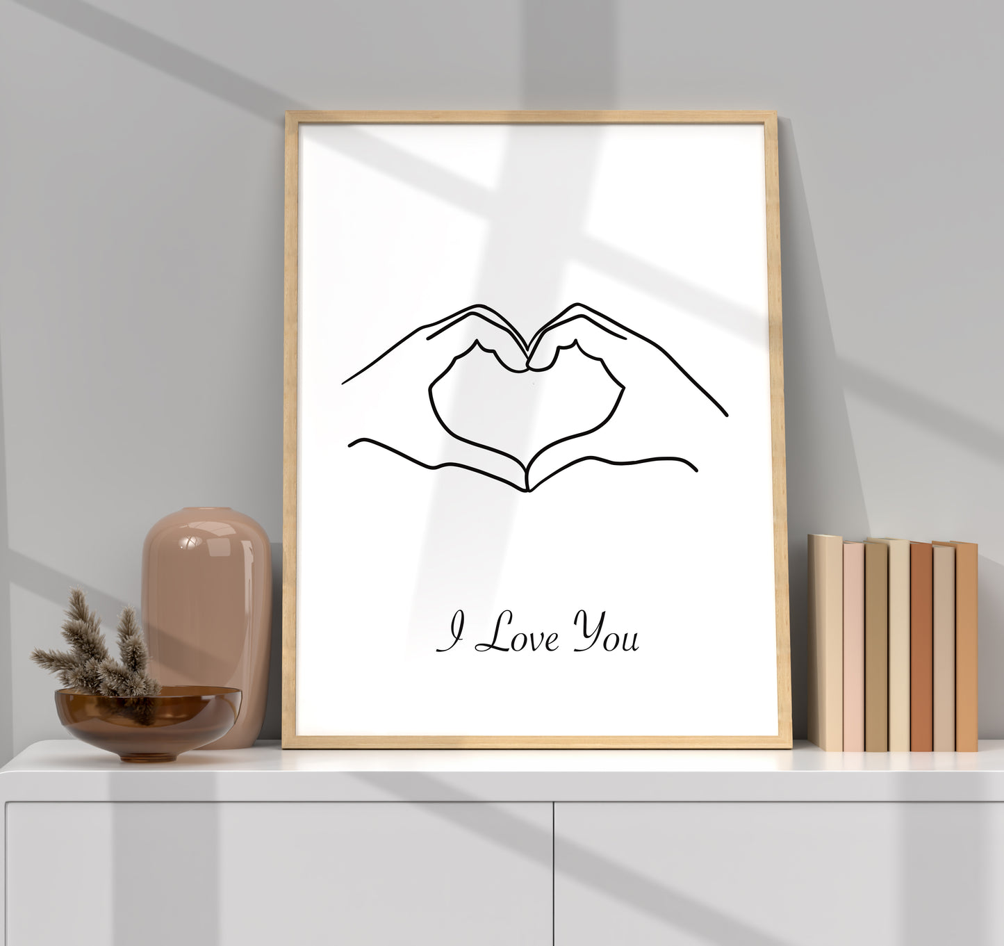 Affiche Personnalisable Love