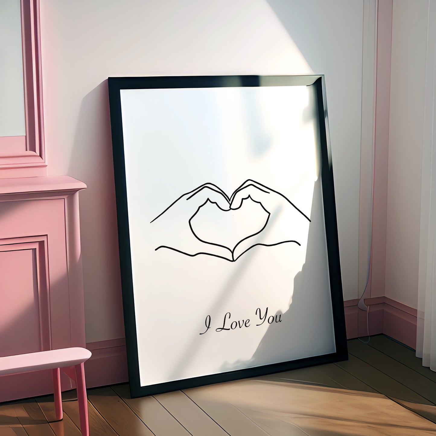 Affiche Personnalisable Love