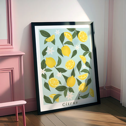 Affiche - Citrons