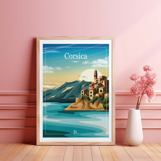 Affiche - Corse France