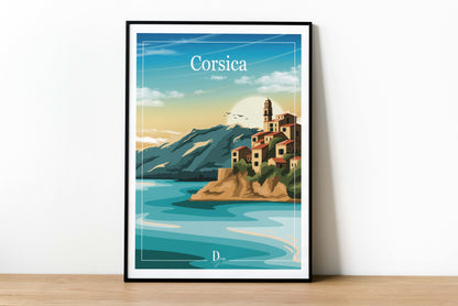 Affiche - Corse France