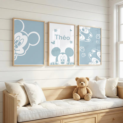 Affiche Mickey Mousse