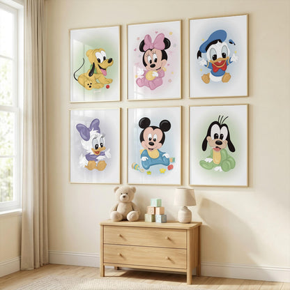 Affiche Disney Baby - Lot de 6