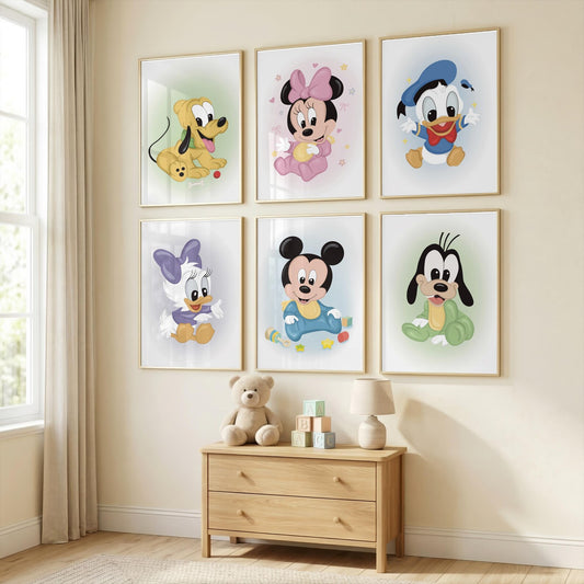 Disney Baby Poster - Set of 6