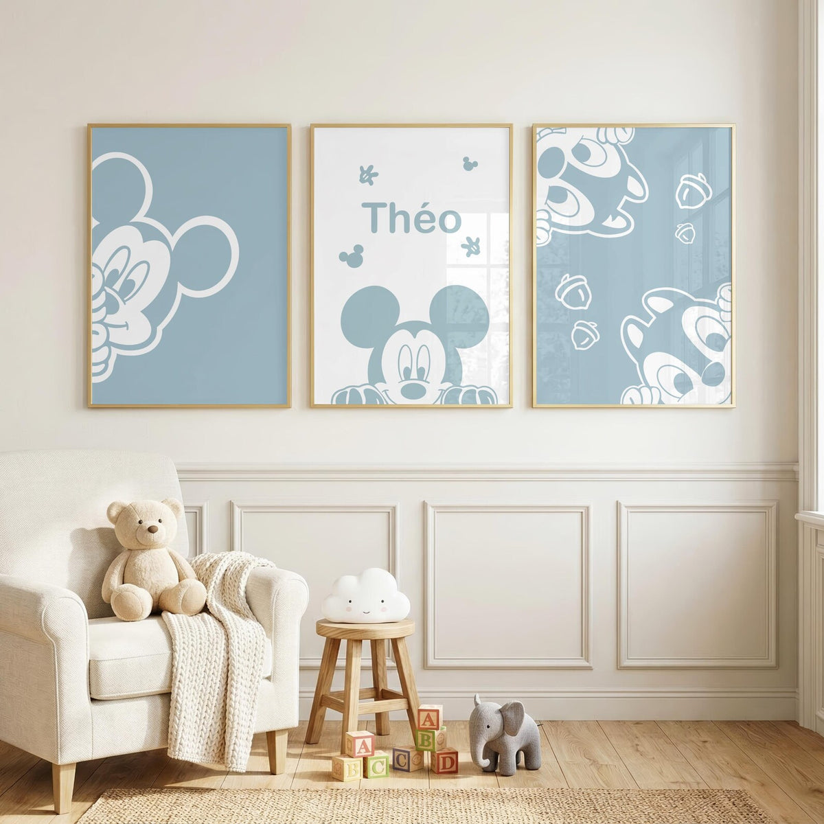 Affiche Mickey Mousse