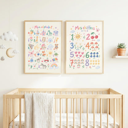 Duo affiches éducatives - Un monde féérique