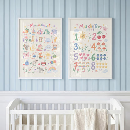 Duo affiches éducatives - Un monde féérique