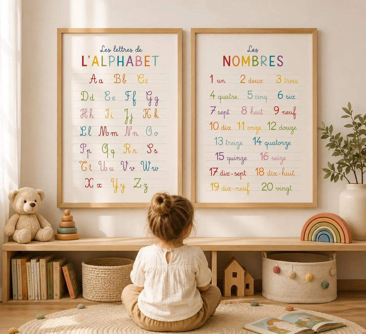 Affiches Educatives Alphabet et Nombres (Copie)