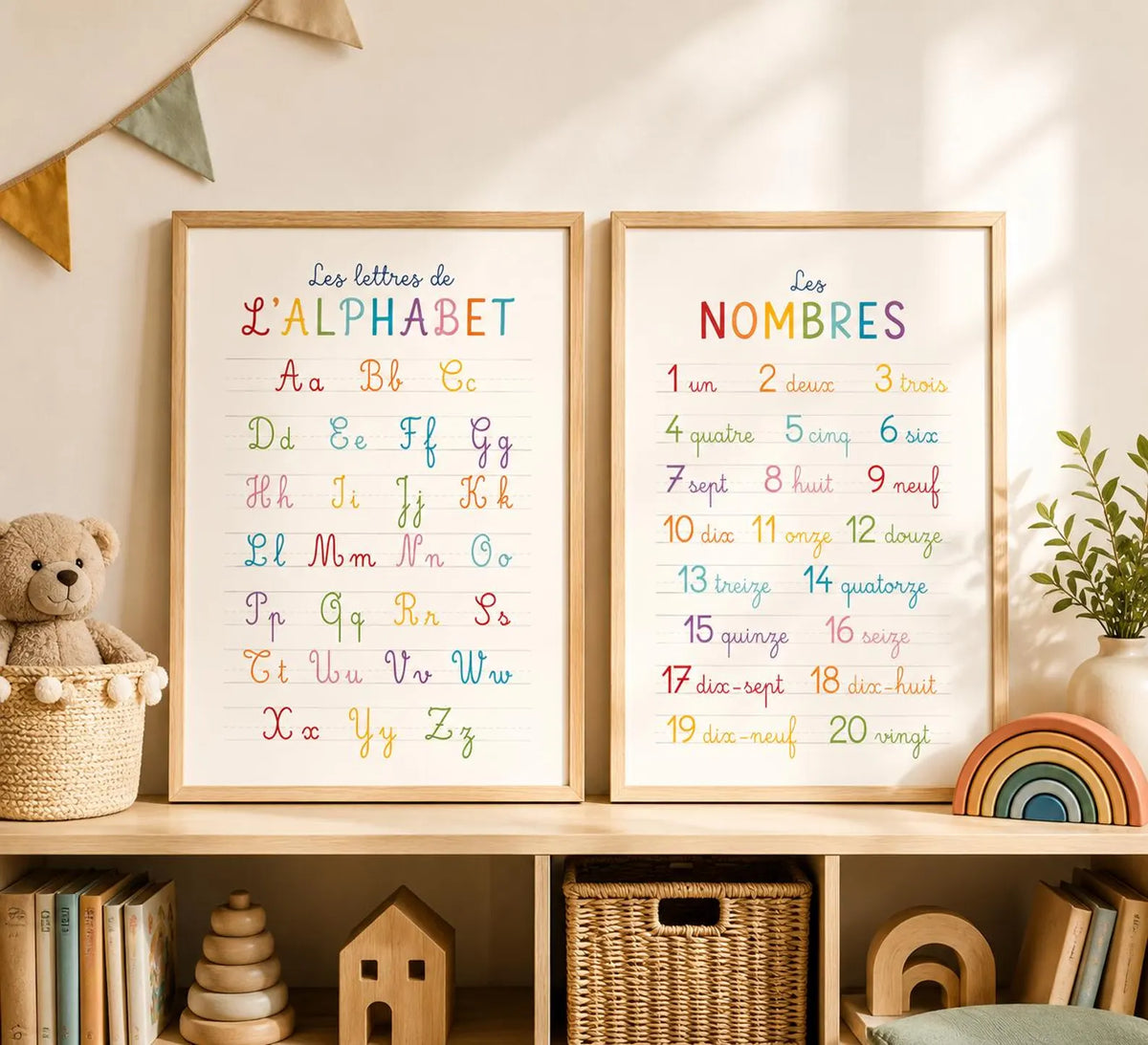 Affiches Educatives Alphabet et Nombres (Copie)