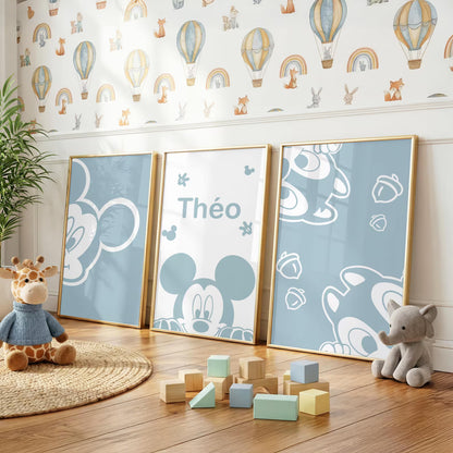 Affiche Mickey Mousse
