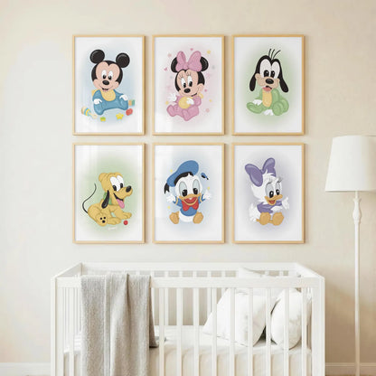 Affiche Disney Baby - Lot de 6