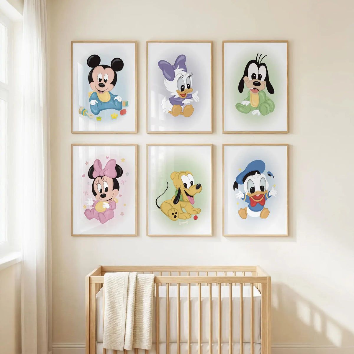 Affiche Disney Baby - Lot de 6