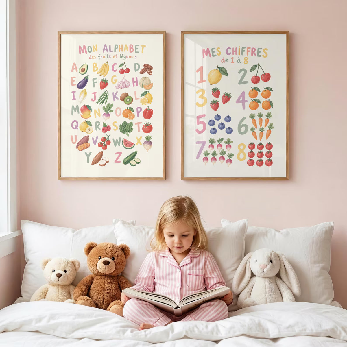 Affiches Educatives Fruits & Legumes