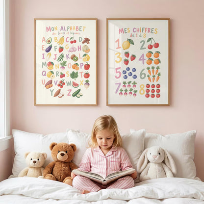 Affiches Educatives Fruits & Legumes